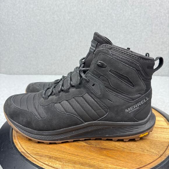 Merrell Nova 3 Thermo Boots Men\'s 13 Black Vibram Soles Mid Insulated main image 5